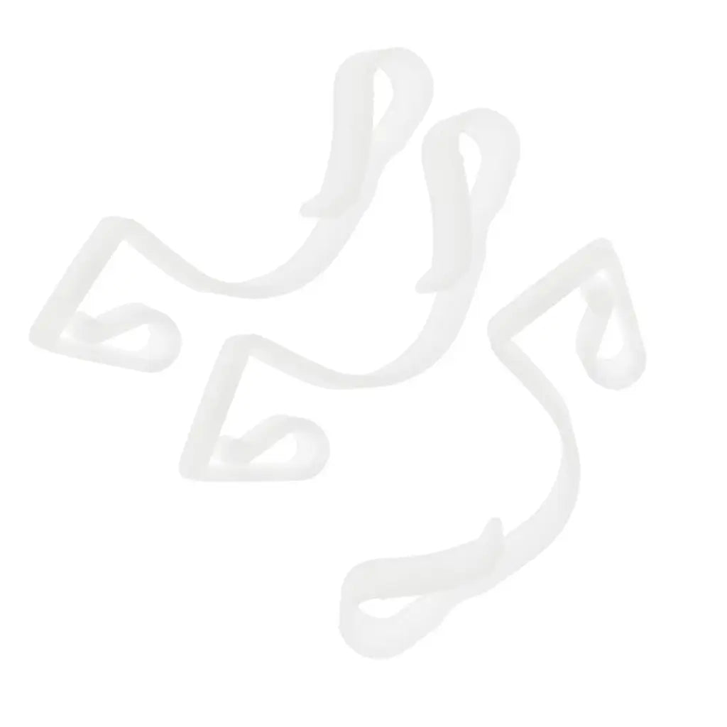 SAS Gutter Hooks Heavy Duty Clear 6x2.5cm 72Pk 241927