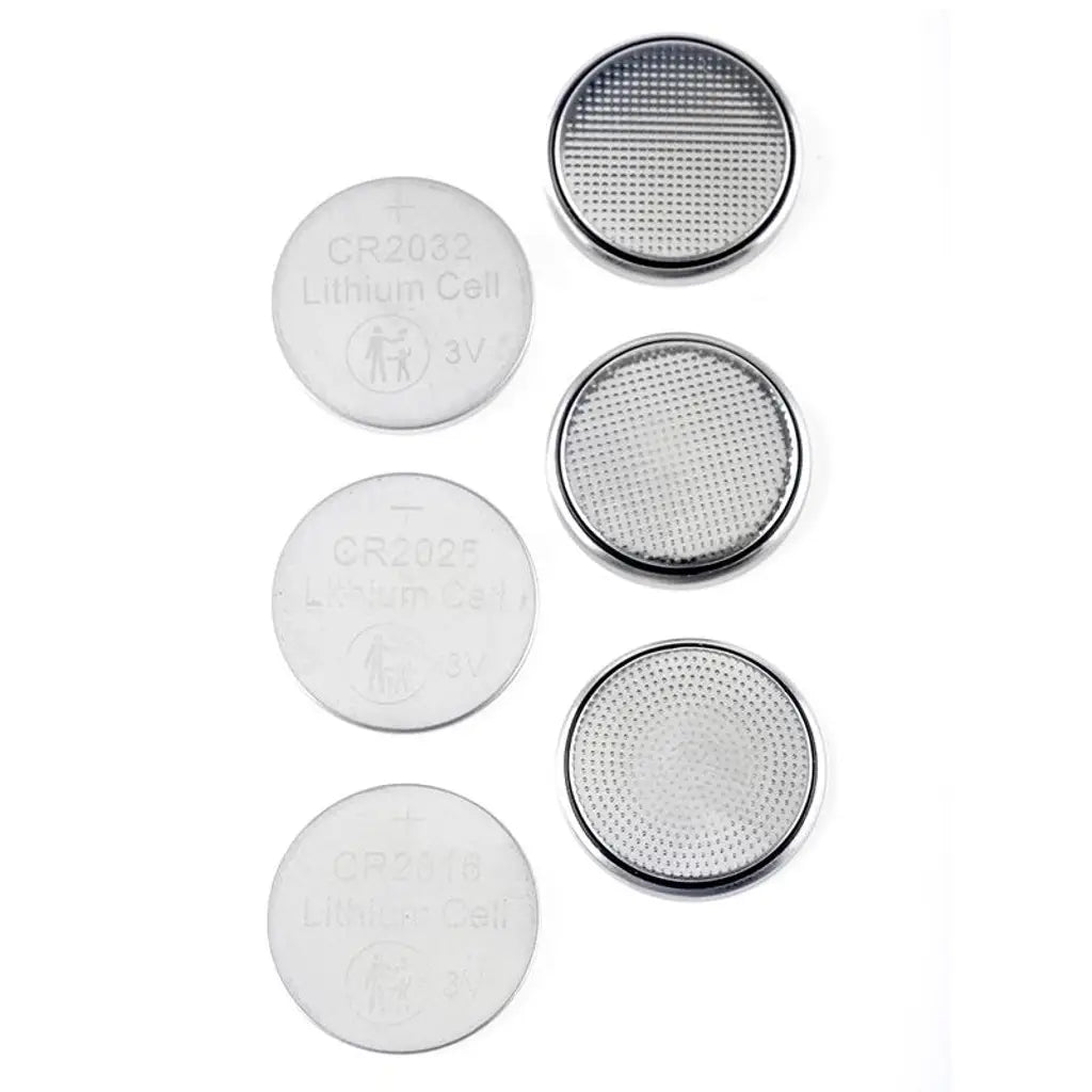 SAS Lithium Button Coin Battery Assorted Sizes CR2032 CR2025 CR2016 3V 6Pk 255276