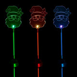 SAS Stake Light Solar Santa 1LED Multi Colour 14x10x80cm 242139