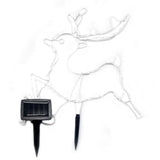 SAS Stake Light Solar Silhouette Reindeer 16LED Multicolour 47x39cm 1.9m 273522