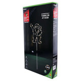 SAS Stake Light Solar Silhouette Santa 20LED Warm White 20x25x70cm 285693