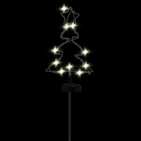 SAS Stake Light Solar Silhouette Tree 20LED Warm White 18x25x64cm 320738