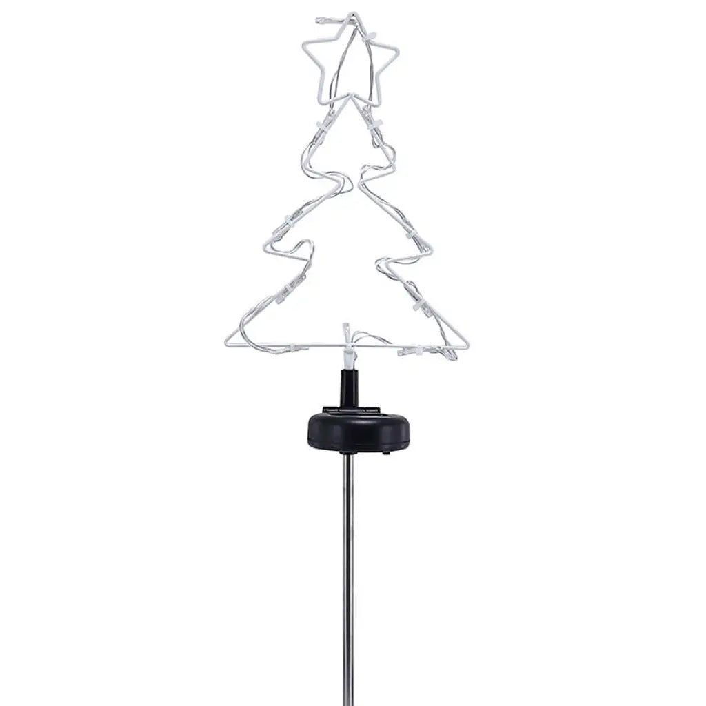 SAS Stake Light Solar Silhouette Tree 20LED Warm White 18x25x64cm 320738