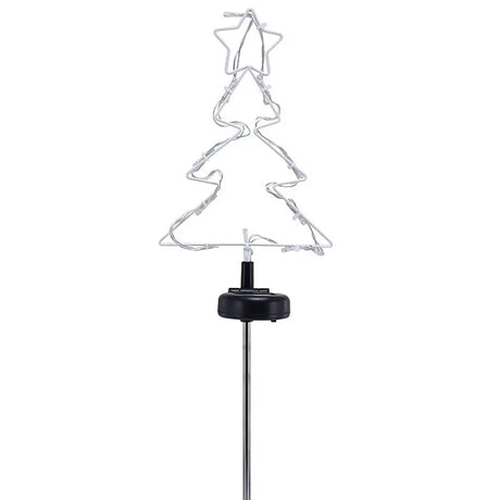 SAS Stake Light Solar Silhouette Tree 20LED Warm White 18x25x64cm 320738