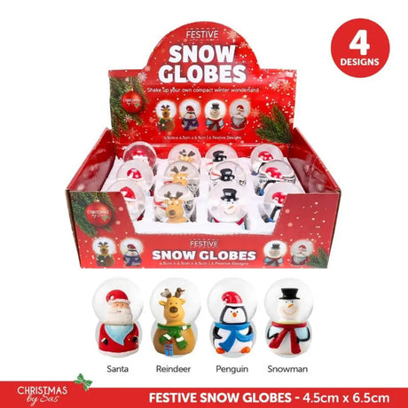 SAS Toy Snow Globe Santa Sack Base 4.5x4.5x6.5cm 284528