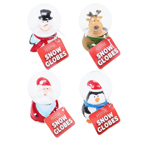 SAS Toy Snow Globe Santa Sack Base 4.5x4.5x6.5cm 284528