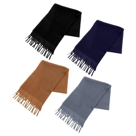 Scarf Adults Polar Fleece 150x25cm Plain 4 Assorted Colours 325436