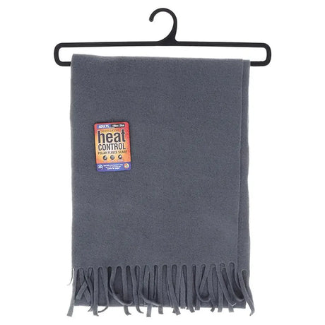 Scarf Adults Polar Fleece 150x25cm Plain 4 Assorted Colours 325436