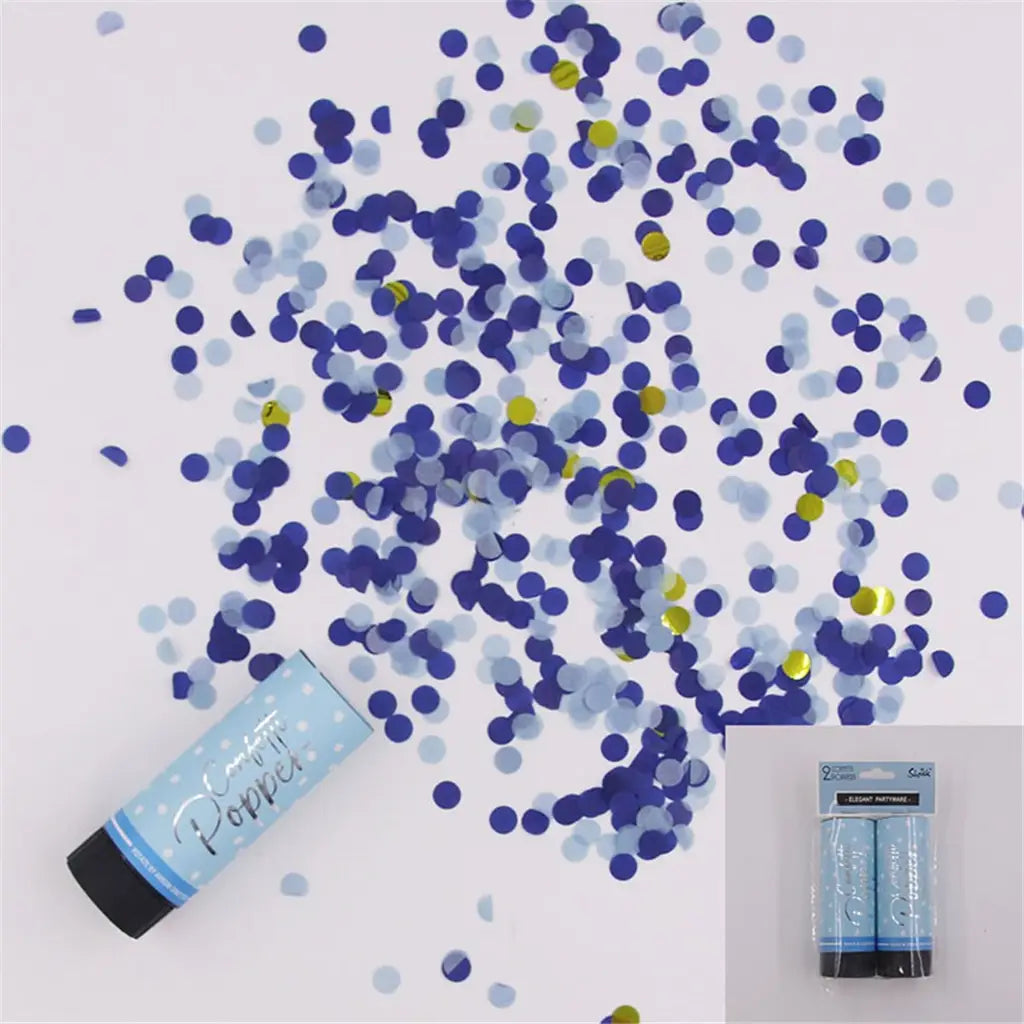 Shmick Blue Confetti Popper 2PK SH19635
