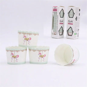 Shmick Carousel Horse Baking Cups 30Pk SH87835