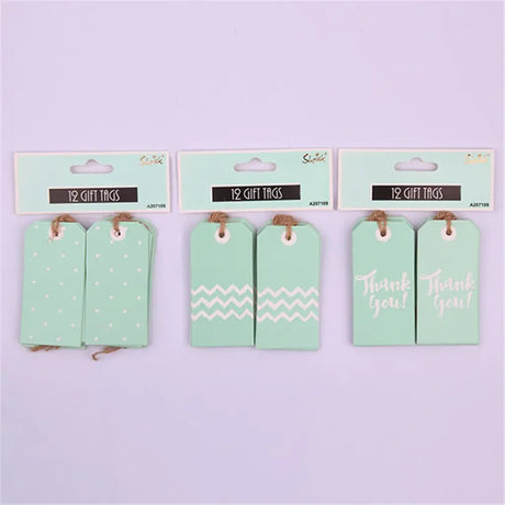 Shmick Gift Tag Mint 12Pk A207109