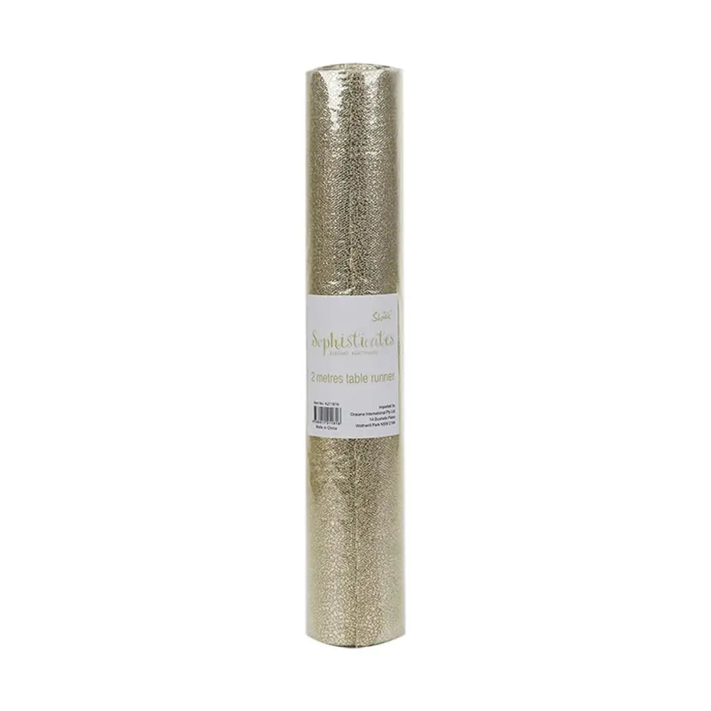 Shmick Gold Table Runner 28x200cm A211816