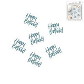 Shmick Jumbo Happy Birthday Blue Confetti 10g SH80768