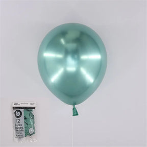 Shmick Latex Balloons Chrome Emerald 30cm 12Pk SH95069