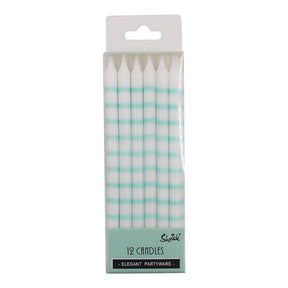 Shmick Mint Birthday Candles 12.5cm 12PK SH22420