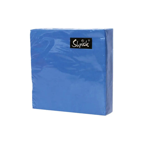 Shmick Napkin Azure Blue 25x25cm 2LY 40PK SH23738