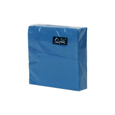 Shmick Napkin Azure Blue 33x33cm 2LY 40PK SH23813