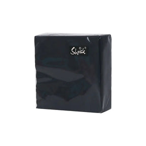 Shmick Napkin Black 33x33cm 2LY 40PK SH23820