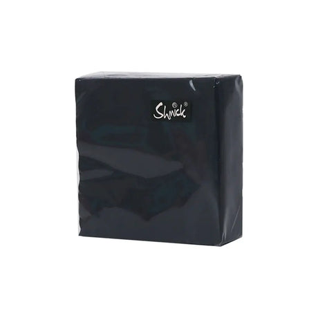 Shmick Napkin Black 33x33cm 2LY 40PK SH23820