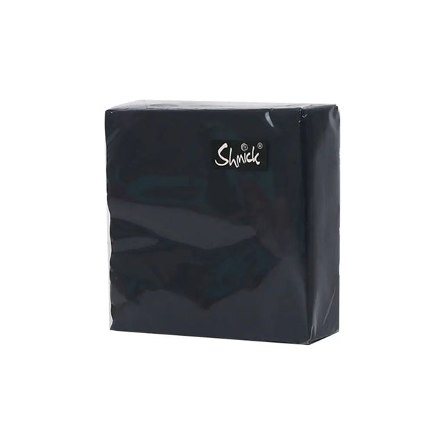 Shmick Napkin Black 33x33cm 2LY 40PK SH23820