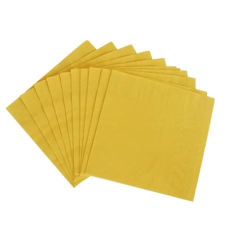 Shmick Napkin Dandelion Yellow 33x33cm 2LY 40PK SH23769