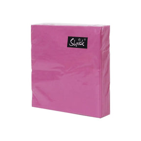 Shmick Napkin Magenta Pink 25x25cm 2LY 40PK SH23707