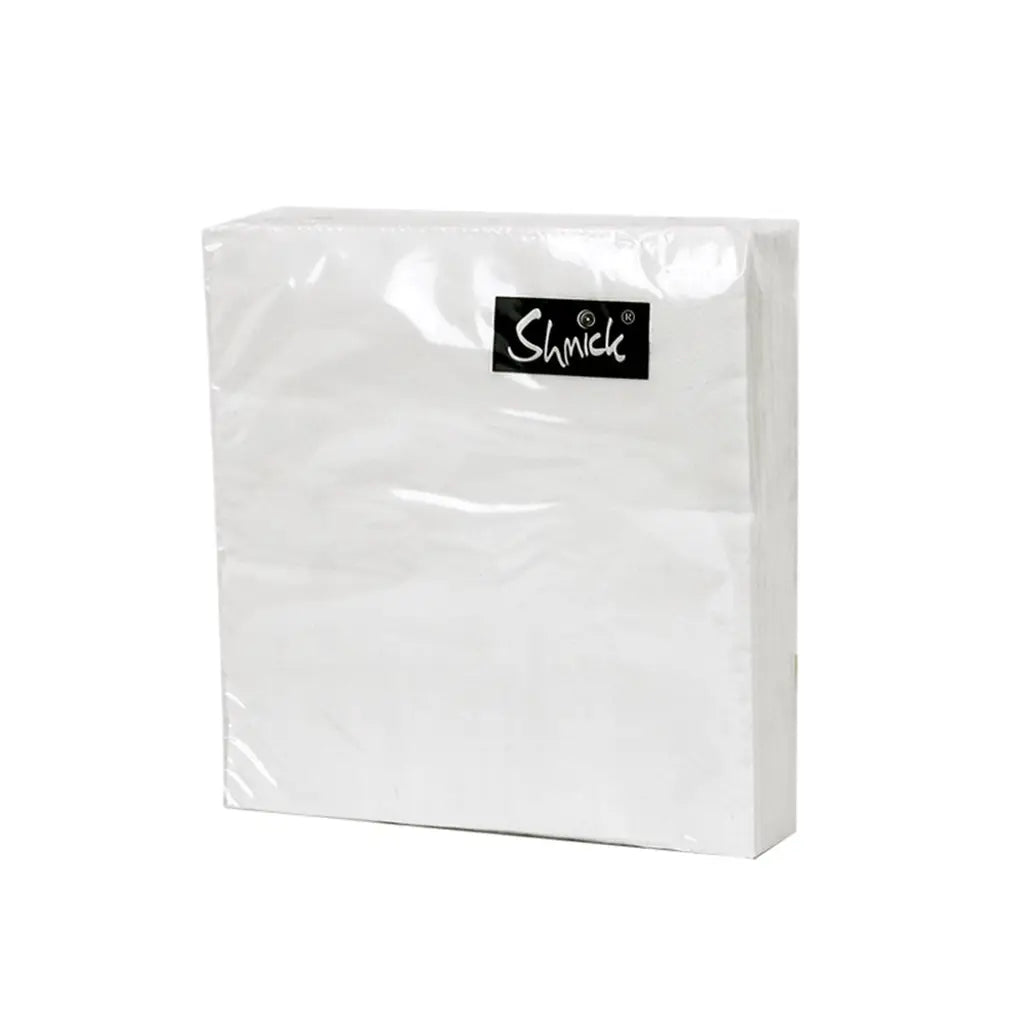 Shmick Napkin White 25x25cm 2LY 40PK SH23752