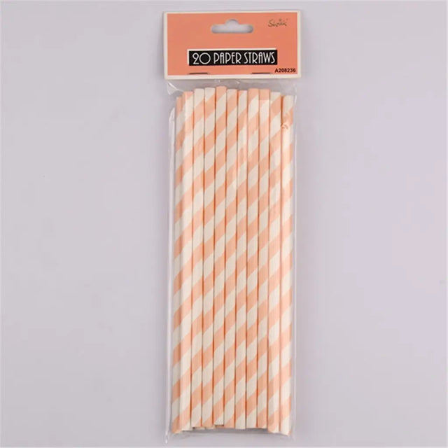 Shmick Paper Straws Flamingo 20Pk A208236