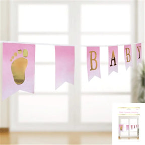 Shmick Pink Baby Shower Bunting A159170