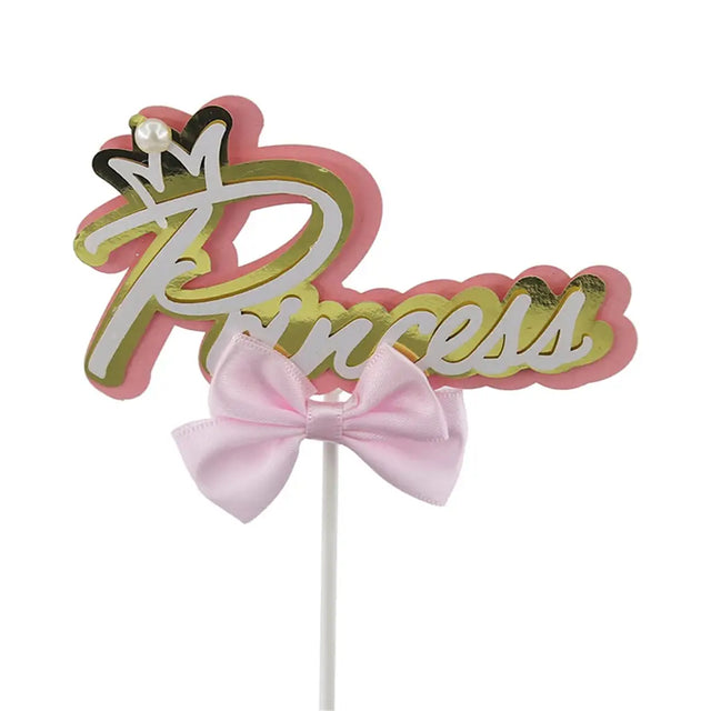 Shmick Pink Princess Cake Topper 10x16cm SH43852