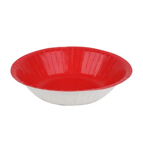 Shmick Plastic Free Paper Bowl Cherry Red 18cm 20PK SH14149