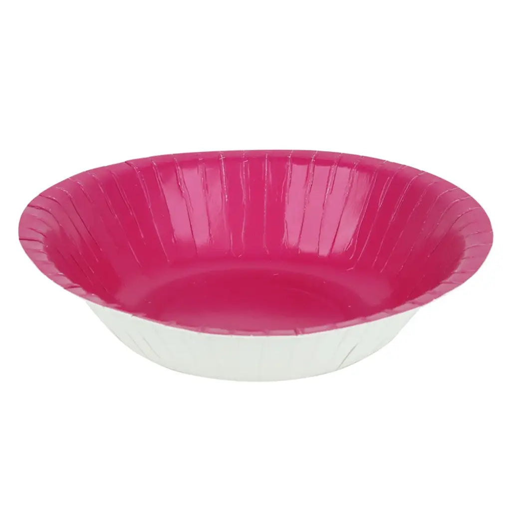 Shmick Plastic Free Paper Bowl Magenta Pink 18cm 20PK SH14132