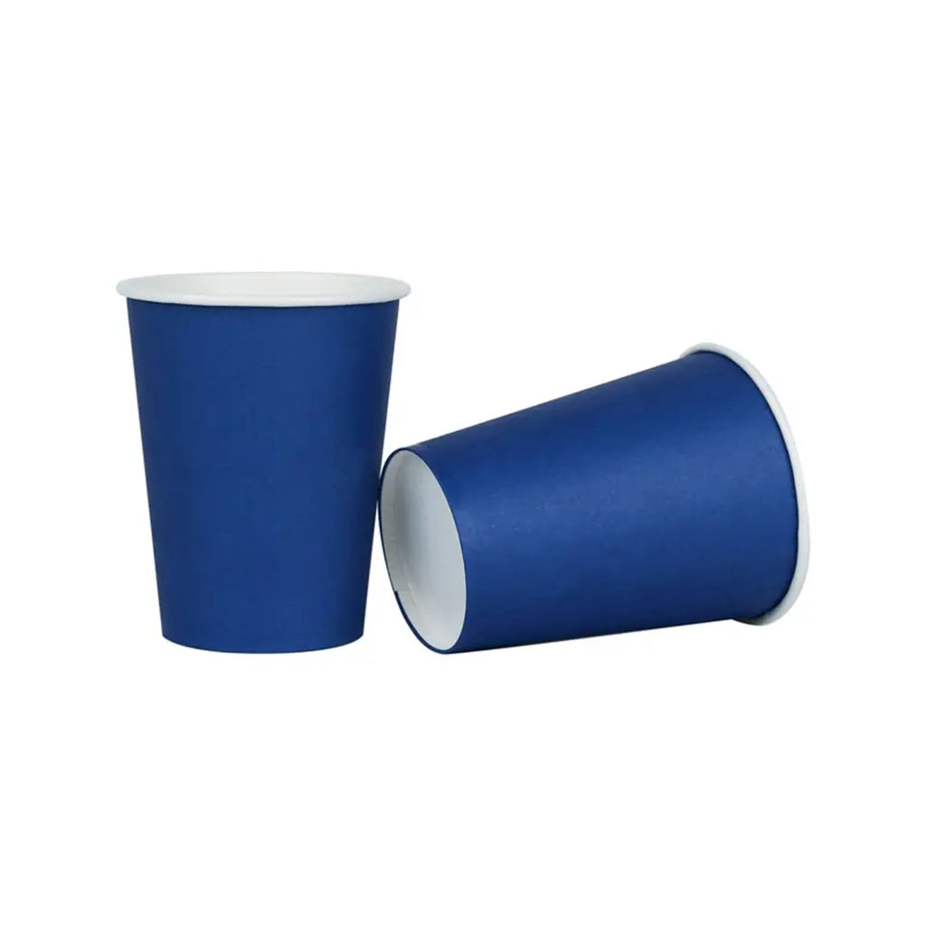 Shmick Plastic Free Paper Cups Azure Blue 266ml 20PK SH14101