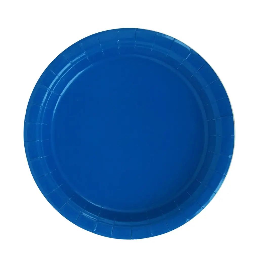 Shmick Plastic Free Paper Plate Azure Blue 18cm 20PK SH03662