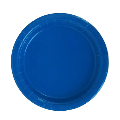 Shmick Plastic Free Paper Plate Azure Blue 18cm 20PK SH03662