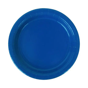 Shmick Plastic Free Paper Plate Azure Blue 23cm 20PK SH03792