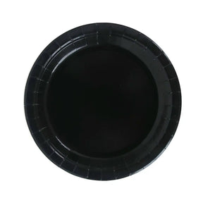 Shmick Plastic Free Paper Plate Black 23cm 20PK SH03815