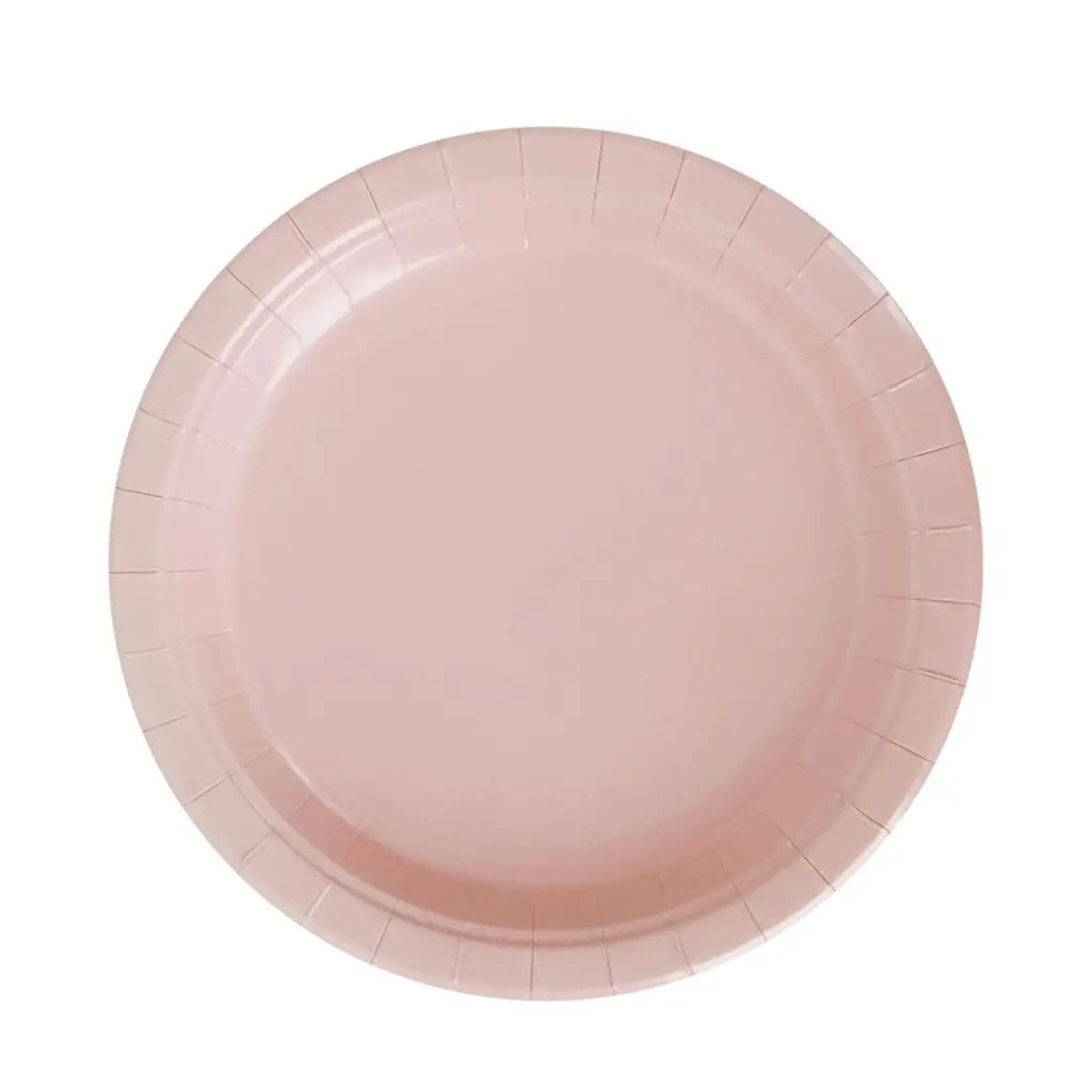 Shmick Plastic Free Paper Plate Blush Pink 23cm 20PK SH03730