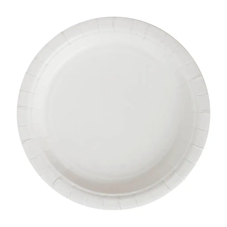 Shmick Plastic Free Paper Plate White 18cm 20PK SH03709