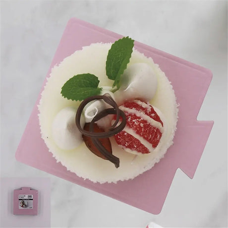 Shmick Square Cake Boards Pink 9cm 12Pk SH21607