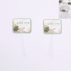 Shmick Wild One Cake Picks 12Pk SH87699