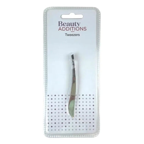 Silver Curved Tweezer PCA0040