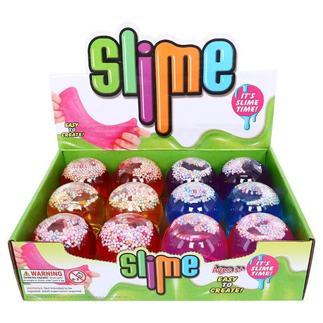 Slime Crystal with Coloured Balls 165g 286621