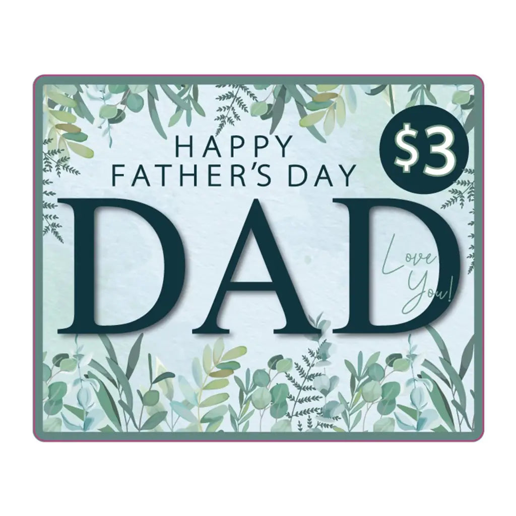 Snazzle $3 Father's Day Cards A226209