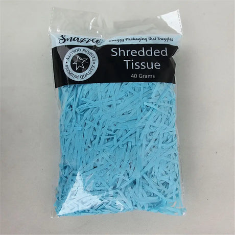 Snazzle Blue Shredded Paper 40g SN51621