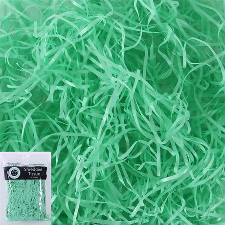 Snazzle Green Shredded Paper 40g SN51676