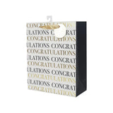 Snazzle Large Congratulations Gift Bag 26x32x12cm SN13487