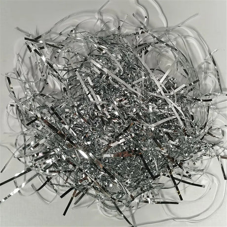 Snazzle Silver Foil Shredded Paper 40g SN51577