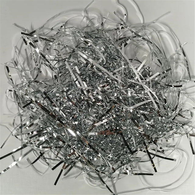 Snazzle Silver Foil Shredded Paper 40g SN51577