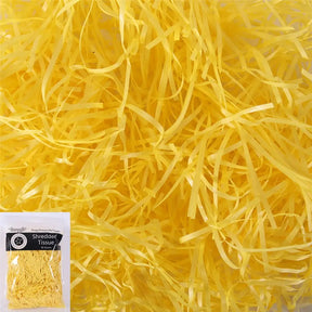 Snazzle Yellow Shredded Paper 40g SN51652